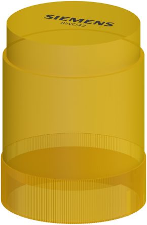 Siemens 8WD4 Series Yellow Blinking Effect Flashing Light Element for Use with Signalling Column, 115 V, LED Bulb, AC, [8WD4240-5BD]; 648-130