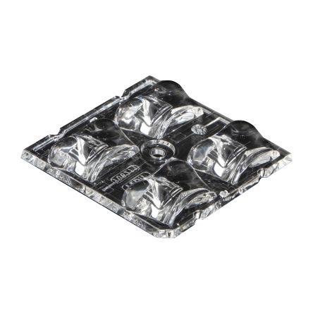 Ledil C17062_STRADA-2X2-5050-T2-C2, Strada 2x2 Series LED Lens, Batwing Beam [C17062_STRADA-2X2-5050-T2-C2]; 648-820
