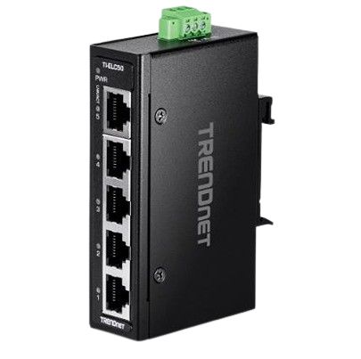 Trendnet Industrial Ethernet Switch [TI-ELC50]; 649-601