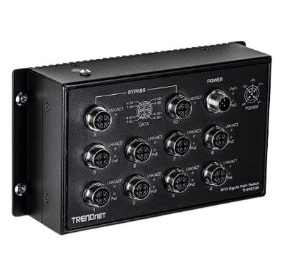 Trendnet TI-XPG102, Network Switch 10 Port Ethernet Switch With PoE [TI-XPG102]; 649-608