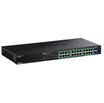 Trendnet TPE-TG262ES, Managed, Smart 26 Port Network Switch With PoE [TPE-TG262ES]; 649-631