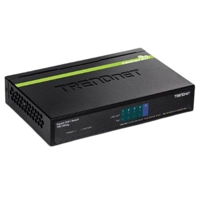 Trendnet TPE-TG50G, Network Switch 5 Port Gigabit Switch With PoE [TPE-TG50G]; 649-635