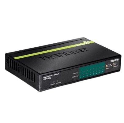 Trendnet TPE-TG82G, Network Switch 8 Port Gigabit Switch With PoE [TPE-TG82G]; 649-637