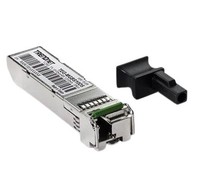 Trendnet LC Ethernet Media Converter, Single Mode, 1250Mbit/s, Single Mode 10km [TEG-MGBS10D5]; 649-656