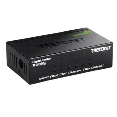 Trendnet TEG-S50g, Network Switch 5 Port Gigabit Switch [TEG-S50g]; 649-662