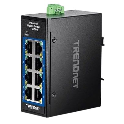 Trendnet Industrial Ethernet Switch [TI-GLC80]; 649-681