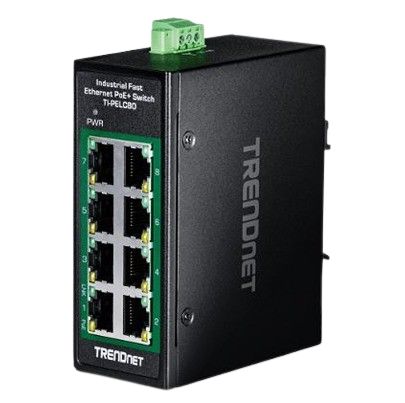 Trendnet Industrial Ethernet Switch [TI-PELC80]; 649-690