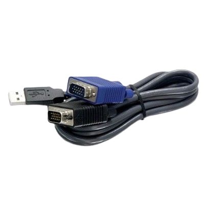 Trendnet Male USB to Male VGA KVM Cable [TK-CU15]; 649-700