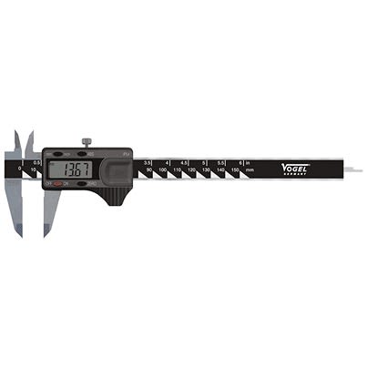 Vogel 150mm Digital Caliper 0.01 mm Resolution, Metric [202160-2]; 649-926