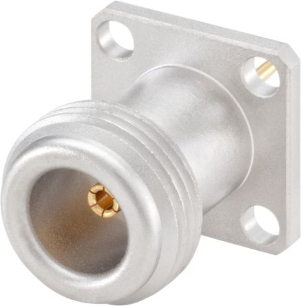 Rosenberger 53K465 Series, Jack Panel Mount SMA Connector, Solder Termination, Straight Body [53K465-500N5]; 649-965