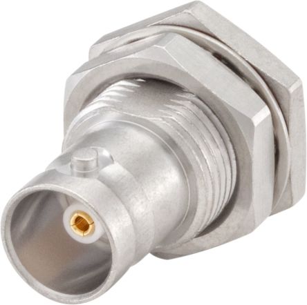 Rosenberger 71K607 Series, Jack Bulkhead SMA Connector, Solder Termination, Straight Body [71K607-802N5]; 649-975