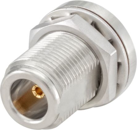 Rosenberger 53K517 Series, Jack Bulkhead SMA Connector, Solder Termination, Straight Body [53K517-802N5]; 649-977