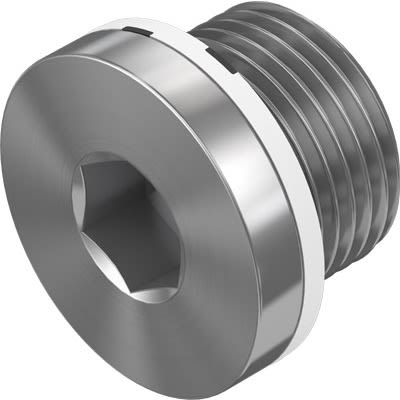 Festo 3/8 in Male Galvanised Steel Blanking Plug [B-3/8]; 650-399