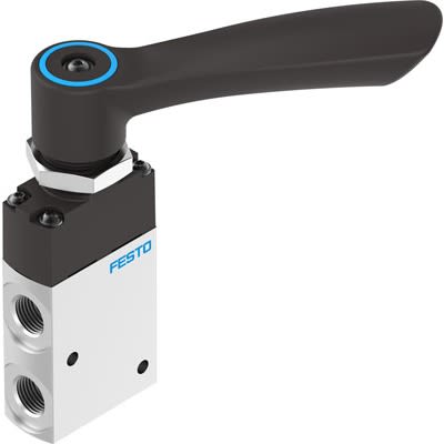 Festo Manual Directional Control Valve Pneumatic Control Valve VHEF Series, NPT 1/8, 1/8in, 8080942 [VHEF-HT-B32-N18]; 650-482
