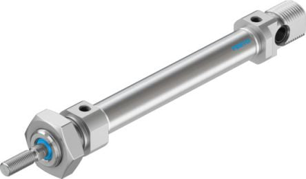 Festo Pneumatic Piston Rod Cylinder - 5249943, 12mm Bore, 70mm Stroke, DSNU Series, Double Acting [DSNU-12-70-P-A]; 650-529