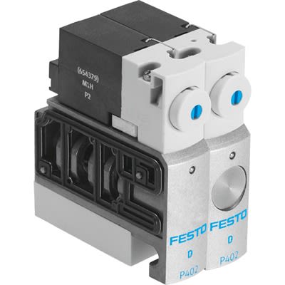 Festo 5/2 Bistable Pneumatic Solenoid Valve - Electrical CPVSC1 Series 22V dc [CPVSC1-M1H-J-P-QB]; 650-608