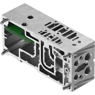 Festo VABV-S2 series Manifold Base for use with Pneumatic Valves, 8190411 [VABV-S4-12HS-G-2T2]; 650-635
