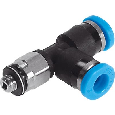 Festo QSMTL Series Push-in Fitting, M5 Male to 3 mm, Threaded-to-Tube Connection Style, 153359 [QSMTL-M5-3]; 650-758