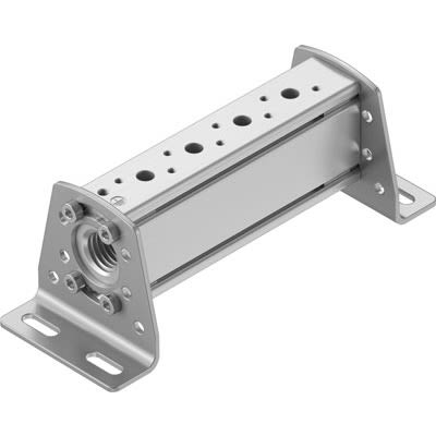 Festo VABM-B10 series 4 station NPT 3/8 Manifold for use with Solenoid And Pneumatic Valve, 576377 [VABM-B10-20-N38-4-P53]; 650-771