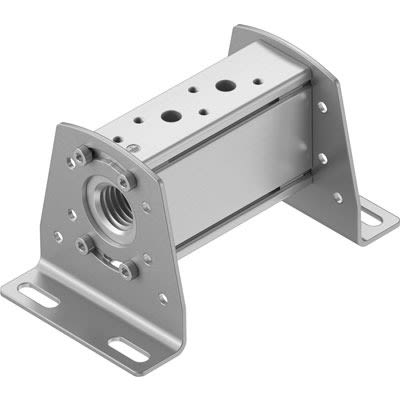 Festo VABM-B10 series 2 station NPT 1/2 Manifold for use with Solenoid And Pneumatic Valve, 8026228 [VABM-B10-25-N12-2-P53]; 650-783