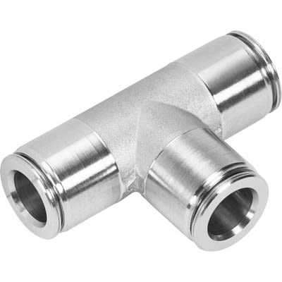 Festo CRQST Series Push-in Fitting, 5/16 in to 5/16 in, Tube-to-Tube Connection Style, 565352 [CRQST-5/16T-U]; 650-830