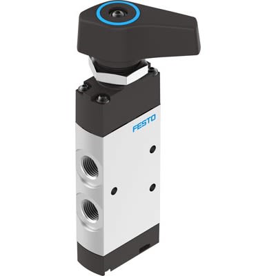 Festo Manual Directional Control Valve Pneumatic Control Valve VHEF Series, NPT 1/4, 1/4in, 8080961 [VHEF-E-B52-N14]; 650-909