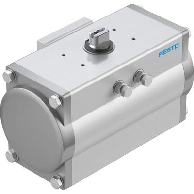 Festo DFPD Series 8 bar Double Action Pneumatic Rotary Actuator, 90° Rotary Angle, 120mm Bore [DFPD-N-120-RP-90-RD-F0507]; 650-936