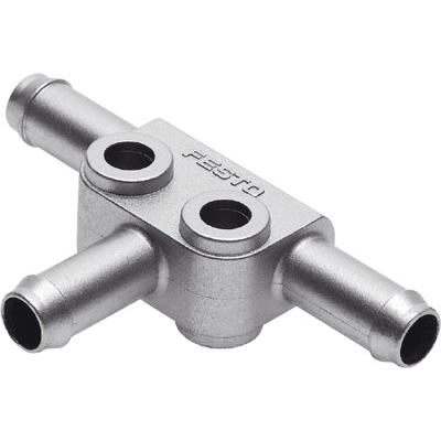 Festo Die Cast Zinc Pneumatic Quick Connect Coupling, 1.3mm Hose Barb [FCN- 3-PK-2 B]; 651-006