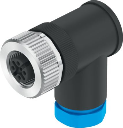 Festo Connector, NECB Series, For Use With Sensor [NECB-M12W4-C2]; 651-041