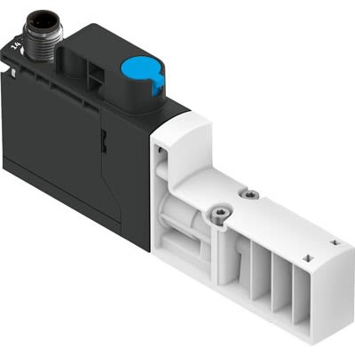 Festo 3/2-Way, Closed, Monostable Pneumatic Solenoid Valve - Electrical G 1/8 VSVA Series 24V dc [VSVA-BT-M32CS2-MH-A2-1T1L-PZ]; 651-150
