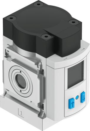 Festo SFAM Series Flow Sensor, 30 L/min Min, 3000 L/min Max [SFAM-62-3000L-M-PNLK-PNVBA-M12]; 651-448