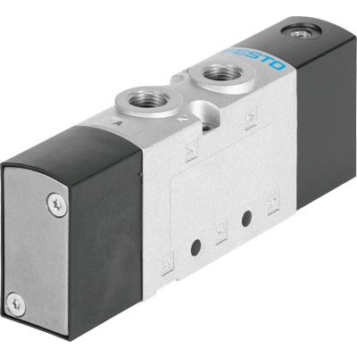 Festo Directional Control Valve Pneumatic Control Valve VUWS Series, NPT 1/4, 1/4in, 575555 [VUWS-L25-M52-M-N14]; 651-477