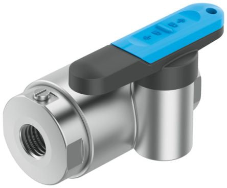 Festo VZQH Series Threaded Pinch Valve, G 1/4 Inlet Port, 8187047 [VZQH-2H-6-GG-V4V4S1PM-2]; 651-495
