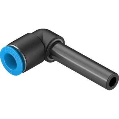 Festo QSL Series Push-in Fitting, Push In 3/8 in to 3/8 in, Push-in Connection Style, 153661 [QSL-3/8HL-U]; 651-539