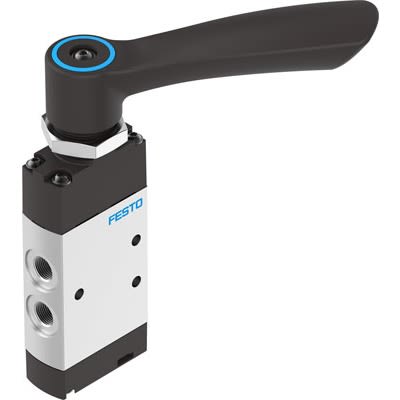 Festo Manual Directional Control Valve Pneumatic Control Valve VHEF Series, NPT 1/8, 1/8in, 8080933 [VHEF-H-B52-N18]; 651-595
