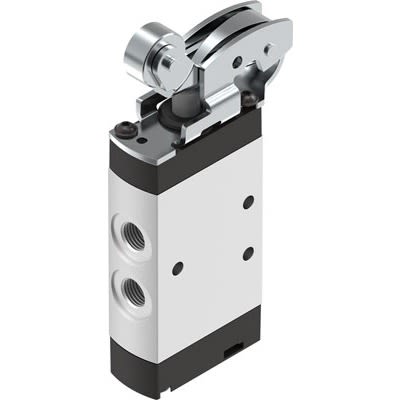 Festo Roller Lever Directional Control Valve Pneumatic Control Valve VMEF Series, NPT 1/8, 1/8in, 8047097 [VMEF-R-M52-M-N18]; 651-610