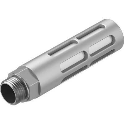 Festo U Aluminium 10bar Pneumatic Silencer, Threaded, NPT 1/2 Male [U-1/2-B-NPT]; 651-753
