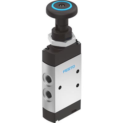 Festo Manual Directional Control Valve Pneumatic Control Valve VHEF Series, NPT 1/8, 1/8in, 5299722 [VHEF-P-B52-N18]; 651-792