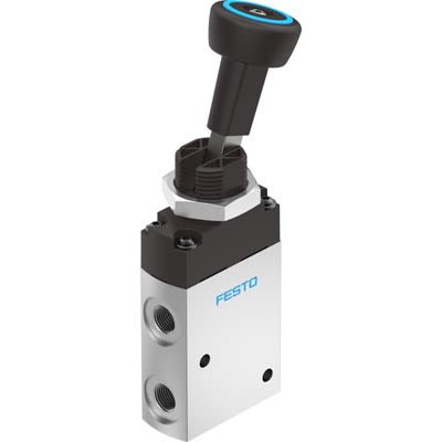 Festo Manual Directional Control Valve Pneumatic Control Valve VHEF Series, NPT 1/4, 1/4in, 5300047 [VHEF-VT-B32-N14]; 651-795
