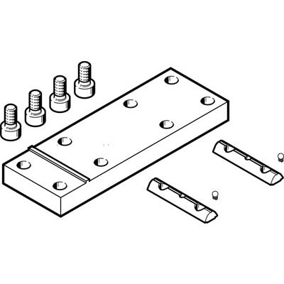 Festo Support EAHF-L5-80-P, For Use With Electric Drive [EAHF-L5-80-P]; 651-887