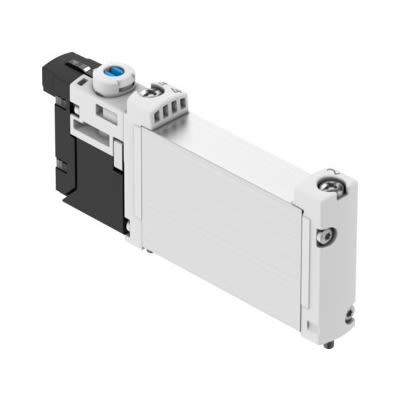 Festo 5/2-Way, Monostable Pneumatic Solenoid Valve - Electrical VUVG Series 24V dc [VUVG-B10-M52-MZT-F-1H2L-W1]; 651-988