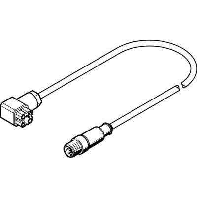 Festo NEBC Cable, 549293 [NEBC-P1W4-K-0.3-N-M12G5]; 652-028