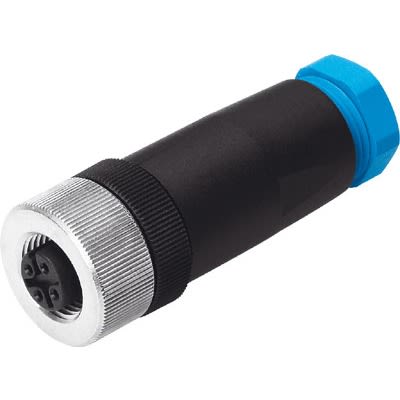 Festo Connector, ASI Series, For Use With Electrical Connection Technology [ASI-SD-PG-M12]; 652-056