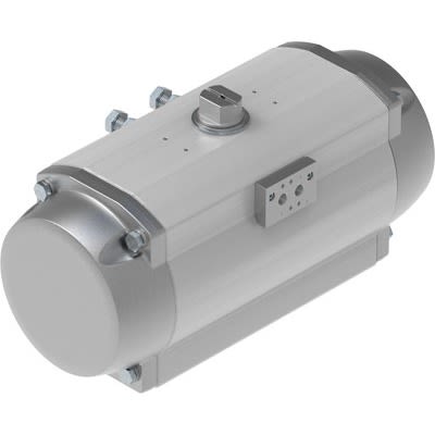 Festo DFPD Series 8 bar Single Action Pneumatic Rotary Actuator, 90° Rotary Angle, 900mm Bore [DFPD-N-900-RP-90-RS60-F1012]; 652-092