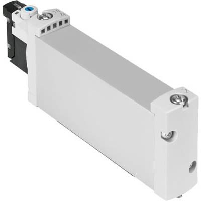 Festo 5/2-Way, Monostable Pneumatic Solenoid Valve - Electrical VUVG Series 24V dc [VUVG-B18-M52-MZT-F-1H2L-W1]; 652-111
