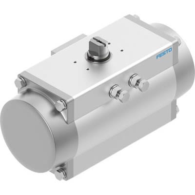 Festo DFPD Series 8 bar Double Action Pneumatic Rotary Actuator, 90° Rotary Angle, 300mm Bore [DFPD-N-300-RP-90-RD-F0710]; 652-113