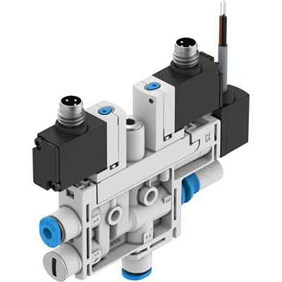 Festo Vacuum Generator, 0.45mm nozzle , 4.2bar 4L/min, OVEL series [OVEL-5-H-10-PQ-VQ4-UA-C-A-V1V-R8]; 652-122
