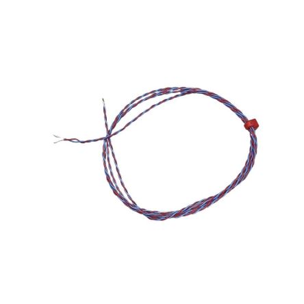 RS PRO Type Type T Thermocouple 0.3m Length, 1/0.3mm Diameter, -75°C → +250°C [0]; 652-753