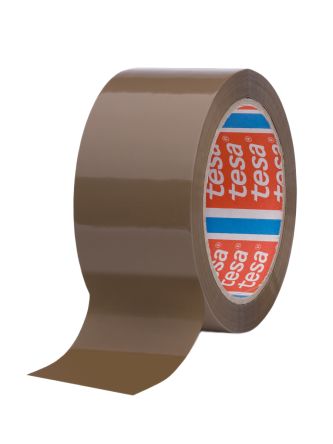 Tesa 4280 Brown, Transparent, White Packing Tape x 50mm [04280-00040-00]; 652-846