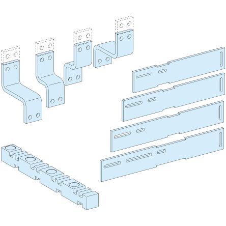 Schneider Electric LVS Series Connector for Use with Enclosure [LVS04476]; 653-819
